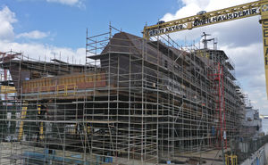 fixed scaffolding