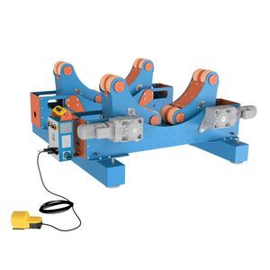 self-aligning welding rotator