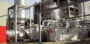 steam boiler