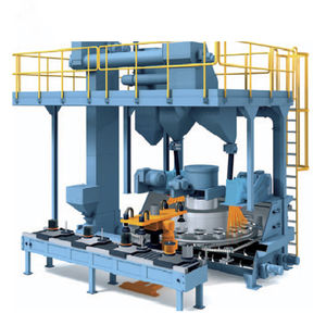 rotating table shot blasting machine