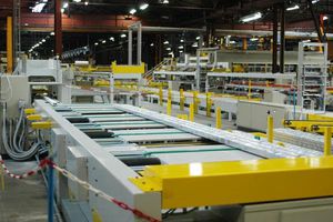 aluminum profile packaging line