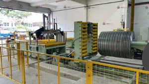 packaging line for the steel industry