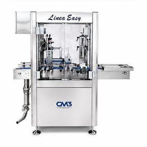 semi-automatic filling and capping machine
