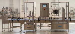 liquid bucket filling and packaging line