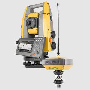 total station with prism
