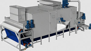 sludge drying unit