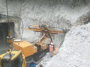 tunnel consolidation drilling rig