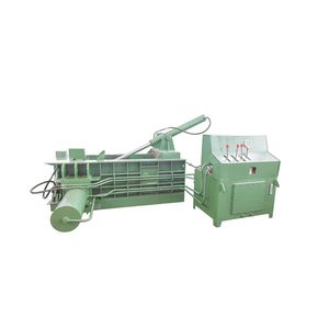 horizontal baling press