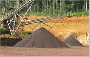 production line for the mining industry