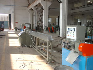 corrugated pipe making machine