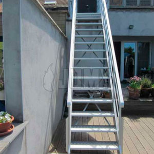 straight staircase