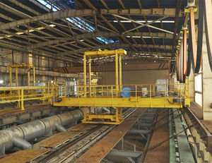 water heater production line