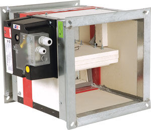 rectangular fire damper