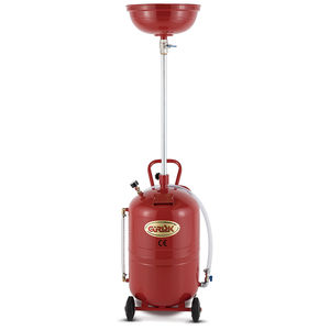 pneumatic waste oil receiver