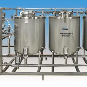 stainless steel clean-in-place unit