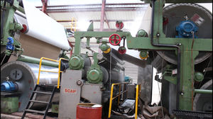 paper machine pond size press