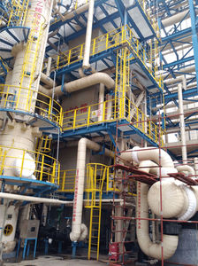production plant for the petrochemical industry