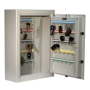 walled key cabinet