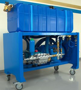 positive-displacement pumping unit