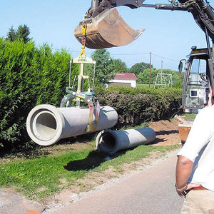 concrete pipe lifting clamp