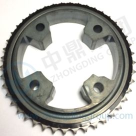 straight-toothed sprocket wheel