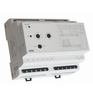 current monitoring relay / adjustable / for electric motors / DIN rail