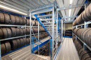 storage warehouse shelving