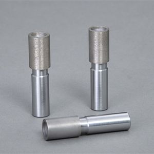 facing mounted abrasive point