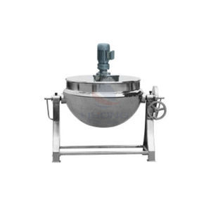 boiling pan for the food industry