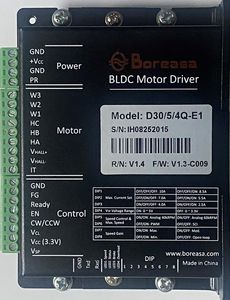 motor driver with integrated controller 1
