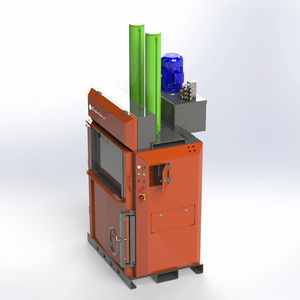 waste baling press