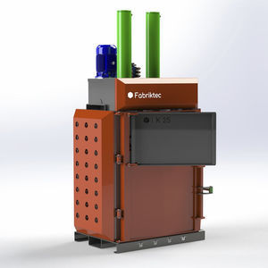 waste baling press