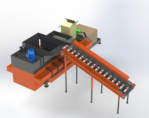waste baling press