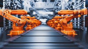 robotic palletizing cell