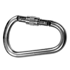 pear-shaped carabiner