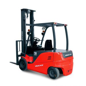 battery-powered forklift truck