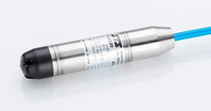 piezoresistive level transmitter / for liquids / for water / stainless steel