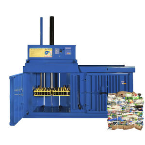 vertical baling press