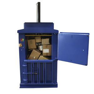 vertical baling press