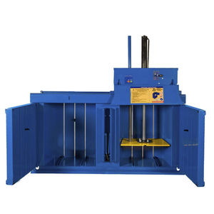 vertical baling press