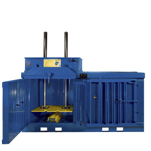 vertical baling press