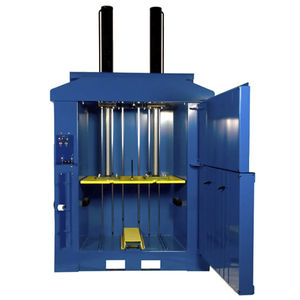 waste baling press