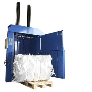 vertical baling press