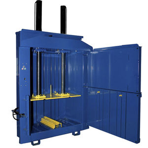 vertical baling press