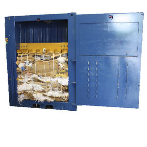 vertical baling press