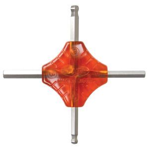 Allen wrench with hexagonal head 1