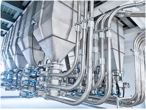 plastic pneumatic conveying system 1