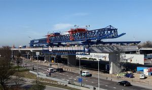 bridge construction launching gantry