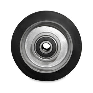 wheel with solid tire