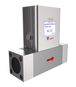 thermal mass flow meter